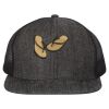 Flat Bill Six-Panel Trucker Cap Thumbnail