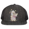Flat Bill Six-Panel Trucker Cap Thumbnail