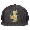 Flat Bill Six-Panel Trucker Cap Thumbnail