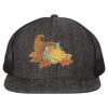 Flat Bill Six-Panel Trucker Cap Thumbnail