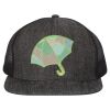 Flat Bill Six-Panel Trucker Cap Thumbnail