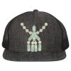 Flat Bill Six-Panel Trucker Cap Thumbnail
