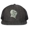 Flat Bill Six-Panel Trucker Cap Thumbnail