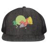 Flat Bill Six-Panel Trucker Cap Thumbnail