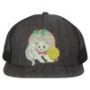 Flat Bill Six-Panel Trucker Cap Thumbnail