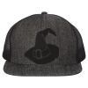 Flat Bill Six-Panel Trucker Cap Thumbnail