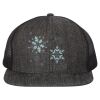 Flat Bill Six-Panel Trucker Cap Thumbnail
