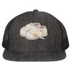 Flat Bill Six-Panel Trucker Cap Thumbnail