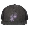 Flat Bill Six-Panel Trucker Cap Thumbnail