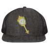 Flat Bill Six-Panel Trucker Cap Thumbnail