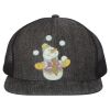 Flat Bill Six-Panel Trucker Cap Thumbnail