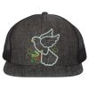 Flat Bill Six-Panel Trucker Cap Thumbnail