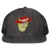 Flat Bill Six-Panel Trucker Cap Thumbnail