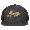 Flat Bill Six-Panel Trucker Cap Thumbnail