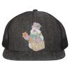 Flat Bill Six-Panel Trucker Cap Thumbnail