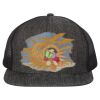 Flat Bill Six-Panel Trucker Cap Thumbnail