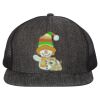 Flat Bill Six-Panel Trucker Cap Thumbnail