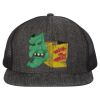 Flat Bill Six-Panel Trucker Cap Thumbnail