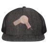 Flat Bill Six-Panel Trucker Cap Thumbnail