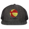 Flat Bill Six-Panel Trucker Cap Thumbnail