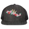 Flat Bill Six-Panel Trucker Cap Thumbnail