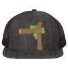 Flat Bill Six-Panel Trucker Cap Thumbnail