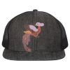 Flat Bill Six-Panel Trucker Cap Thumbnail