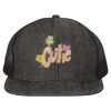 Flat Bill Six-Panel Trucker Cap Thumbnail