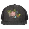 Flat Bill Six-Panel Trucker Cap Thumbnail