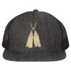 Flat Bill Six-Panel Trucker Cap Thumbnail