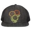 Flat Bill Six-Panel Trucker Cap Thumbnail