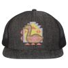 Flat Bill Six-Panel Trucker Cap Thumbnail