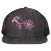 Flat Bill Six-Panel Trucker Cap Thumbnail