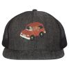 Flat Bill Six-Panel Trucker Cap Thumbnail