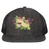 Flat Bill Six-Panel Trucker Cap Thumbnail