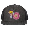 Flat Bill Six-Panel Trucker Cap Thumbnail