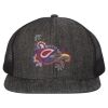 Flat Bill Six-Panel Trucker Cap Thumbnail