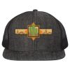 Flat Bill Six-Panel Trucker Cap Thumbnail