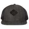 Flat Bill Six-Panel Trucker Cap Thumbnail