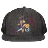Flat Bill Six-Panel Trucker Cap Thumbnail