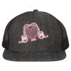 Flat Bill Six-Panel Trucker Cap Thumbnail