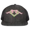 Flat Bill Six-Panel Trucker Cap Thumbnail