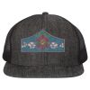 Flat Bill Six-Panel Trucker Cap Thumbnail