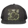 Flat Bill Six-Panel Trucker Cap Thumbnail