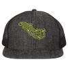 Flat Bill Six-Panel Trucker Cap Thumbnail
