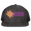 Flat Bill Six-Panel Trucker Cap Thumbnail