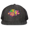 Flat Bill Six-Panel Trucker Cap Thumbnail