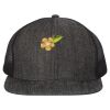 Flat Bill Six-Panel Trucker Cap Thumbnail