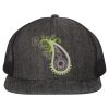 Flat Bill Six-Panel Trucker Cap Thumbnail