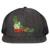 Flat Bill Six-Panel Trucker Cap Thumbnail